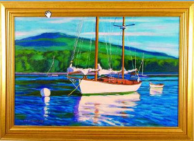Herreshoff - Camden by R Kirk Moore - Auction record, sale price, and art valuation. Compare with similar artists and explore comparable artworks.