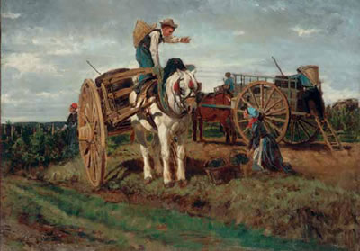 Sample artwork by Giuseppe Palizzi (1812 - 1888), known for landscape, figure and animal painting - View similar artists and auction records