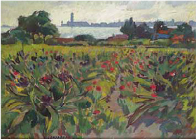 Papaveri a Burano by Silvio Consadori - Auction record, sale price, and art valuation. Compare with similar artists and explore comparable artworks.