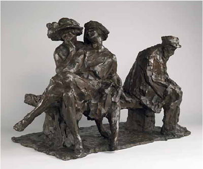 Tre figure sedute su una panchina by Ernesto Bazzaro - Auction record, sale price, and art valuation. Compare with similar artists and explore comparable artworks.