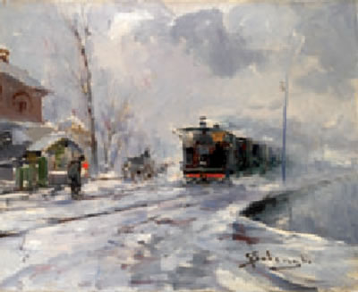 Sample artwork by Giuseppe Solenghi (1879 - 1944), known for painting - View similar artists and auction records