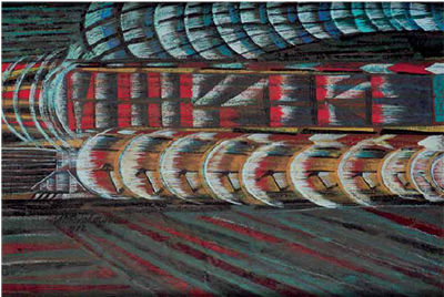 Velocità di un treno futurista by Vittorio Corona - Auction record, sale price, and art valuation. Compare with similar artists and explore comparable artworks.