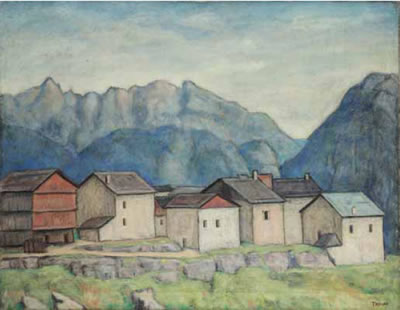 Case Cadorine by Fiorenzo Tomea - Auction record, sale price, and art valuation. Compare with similar artists and explore comparable artworks.