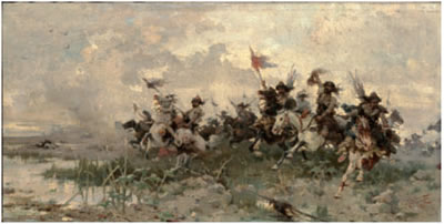 Cavalleria - 1897 by Alfredo Tominz - Auction record, sale price, and art valuation. Compare with similar artists and explore comparable artworks.