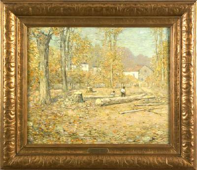 Indian Summer by Paul Bernard King - Auction record, sale price, and art valuation. Compare with similar artists and explore comparable artworks.