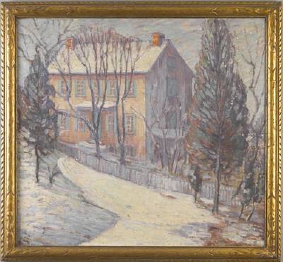 Untitled Landscape with House