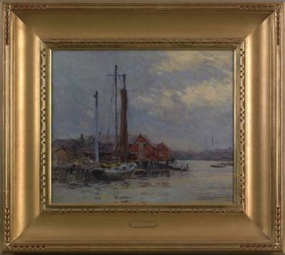 Twilight, Gloucester Harbor