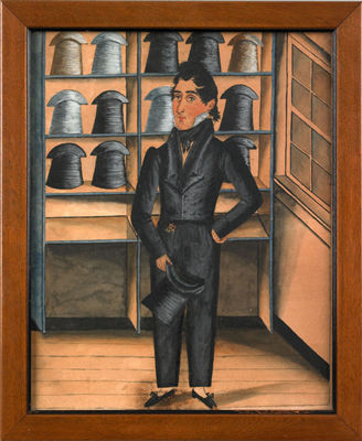 John Mays of Schaefferstown, Lebanon County by Jacob Maentel - Auction record, sale price, and art valuation. Compare with similar artists and explore comparable artworks.