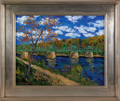Walking Bridge at Lumerville Bucks County