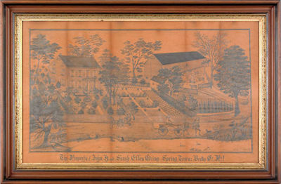 "The Property of John H. and Sarah Ellen Gring Spring Town: Berks Co. Pa!"