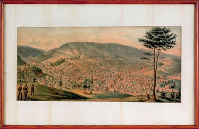POTTSVILLE PENNA FROM THE NORTHEAST