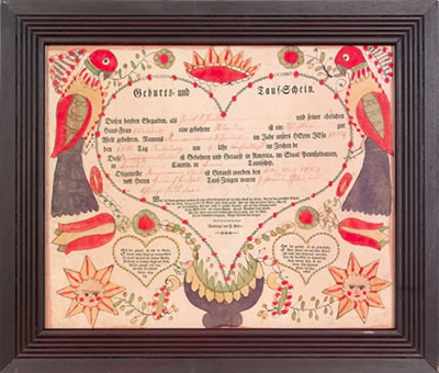 Fraktur by Johann Krebs - Auction record, sale price, and art valuation. Compare with similar artists and explore comparable artworks.