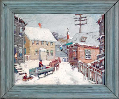 WINTER LANDSCAPE by Pearl Van Sciver - Auction record, sale price, and art valuation. Compare with similar artists and explore comparable artworks.
