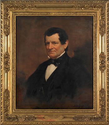 Portrait of Arthur Gilman Coffin, seventh President, 1845-1878 and Director, 1846-1881 for the Insurance Company of North America