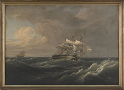 Nautical Scene by George Bonfield - Auction record, sale price, and art valuation. Compare with similar artists and explore comparable artworks.