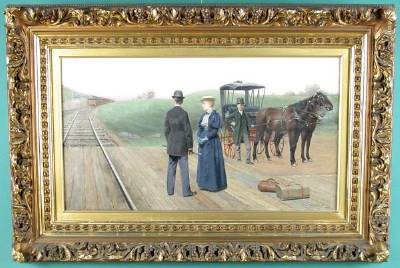 Train Station Scene