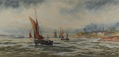 Shipping Off the Coast