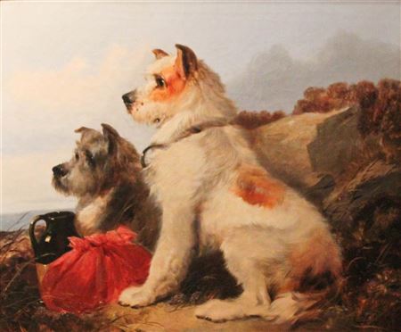 TERRIERS by William Walker Morris - Auction record, sale price, and art valuation. Compare with similar artists and explore comparable artworks.
