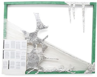 Sample artwork by Thomas Hirschhorn (Born 1957), known for social commentary installation art, mixed media - View similar artists and auction records