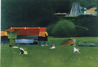 Sample artwork by Thoralf Knobloch (Born 1962), known for painting - View similar artists and auction records