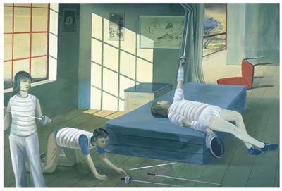 The Fencing Lesson by Tilo Baumgartel - Auction record, sale price, and art valuation. Compare with similar artists and explore comparable artworks.