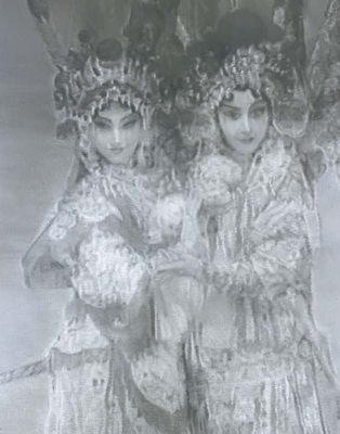 Beijing Opera by Liang Shen - Auction record, sale price, and art valuation. Compare with similar artists and explore comparable artworks.
