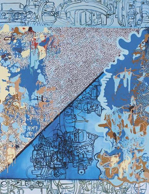 Sample artwork by Lydia Dona (Born 1955), known for non objective, abstract genre painting - View similar artists and auction records