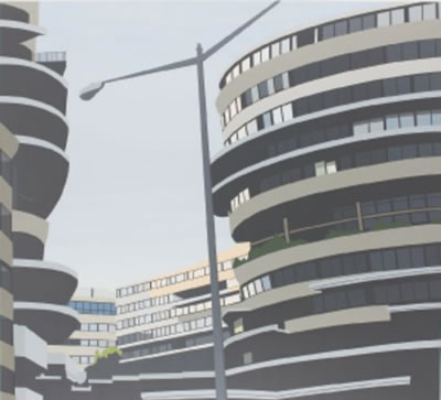 Watergate, 2004-2005 by Brian Alfred - Auction record, sale price, and art valuation. Compare with similar artists and explore comparable artworks.