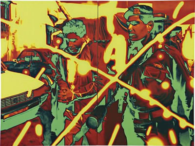 Enemies' Enemy II, 2008 - Diptych