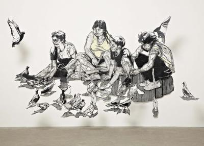 Untitled by Swoon - Auction record, sale price, and art valuation. Compare with similar artists and explore comparable artworks.