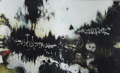 By the Lust of the Basidiomycetes Shall Every Perversion be Justified , 2004--diptych