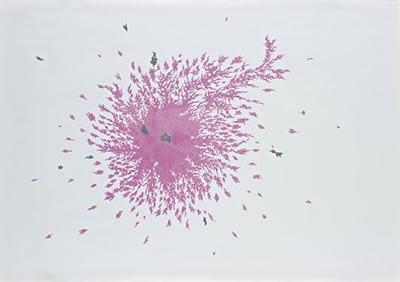 Sample artwork by Richard Wright (Born 1960), known for non objective painting - View similar artists and auction records