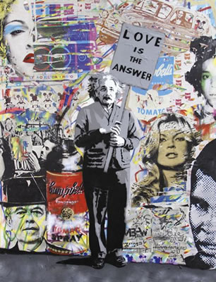 Einstein, 2010 by Mr Brainwash - Auction record, sale price, and art valuation. Compare with similar artists and explore comparable artworks.