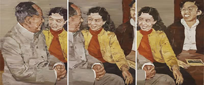 Visiting 3 (triptych)