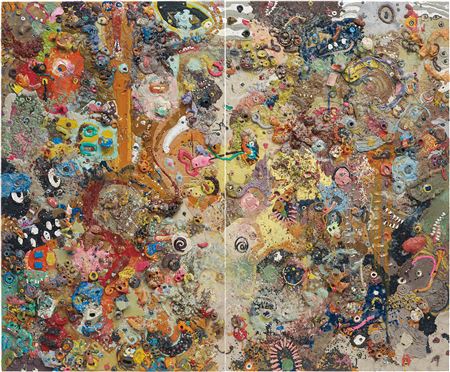 Sample artwork by Gelitin (Born 1978), known for three artists painting under one name - View similar artists and auction records