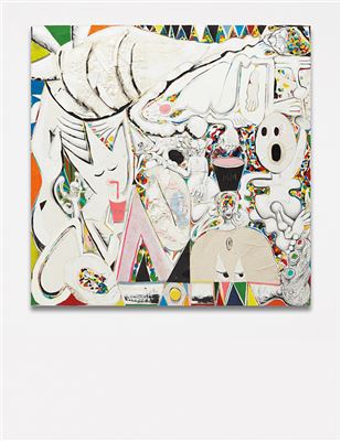 Cult of color salad, 2006 by Trenton Hancock - Auction record, sale price, and art valuation. Compare with similar artists and explore comparable artworks.