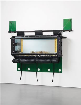 Antroposphere, 1990 by Ashley Bickerton - Auction record, sale price, and art valuation. Compare with similar artists and explore comparable artworks.
