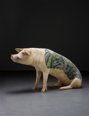 Untitled (Koi), 2008 by Wim Delvoye - Auction record, sale price, and art valuation. Compare with similar artists and explore comparable artworks.