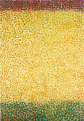Inkjet painting #5 (8 color ink), 2013