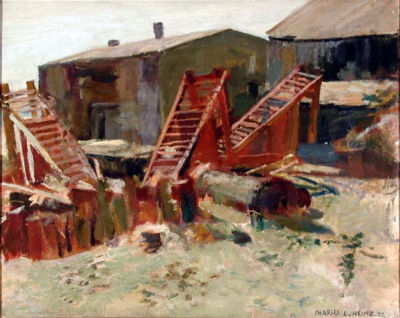 Old Scows, Early Morning