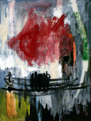 Sample artwork by William Freed (1902 - 1984), known for abstract expressionist painting - View similar artists and auction records