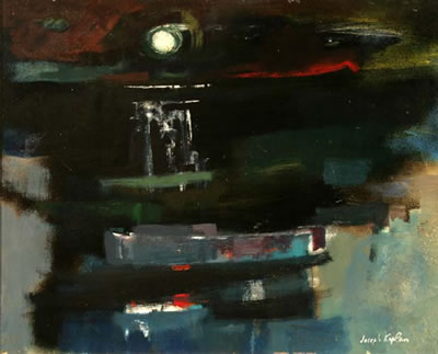 PROVINCETOWN NOCTURNE by Joseph Kaplan - Auction record, sale price, and art valuation. Compare with similar artists and explore comparable artworks.
