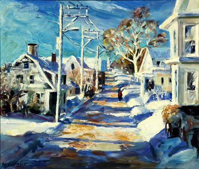 Winter-Commerical Street