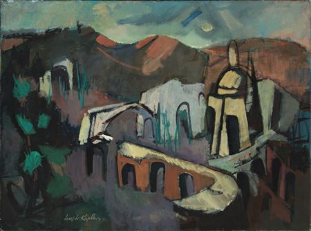 Untitled (Mexican landscape) by Joseph Kaplan - Auction record, sale price, and art valuation. Compare with similar artists and explore comparable artworks.