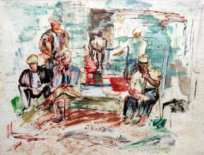 Untitled Fishermen Shacks