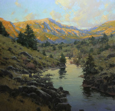Evening Solitude by Michael J Lynch - Auction record, sale price, and art valuation. Compare with similar artists and explore comparable artworks.