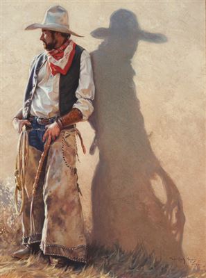 As the Sun Sets in the West