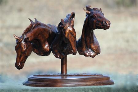 Fresh Horses by Cynthia Rigden - Auction record, sale price, and art valuation. Compare with similar artists and explore comparable artworks.