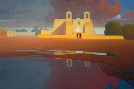Ranchos Church After a Rain