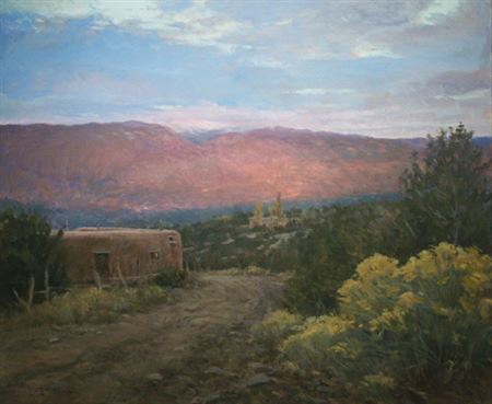 Evening Light over Santa Fe